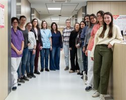 Equip investigador que durà a terme del projecte de recerca, a la Unitat Clínica de Ferides de l'Hospital Universitari de la Santa Creu de Vic